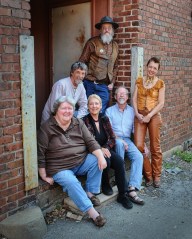 Marideth Sisco, Dennis Crider, Linda Stoffel, Van Colbert, Bo Brown, Tedi May. Photo credit, Dennis Crider.